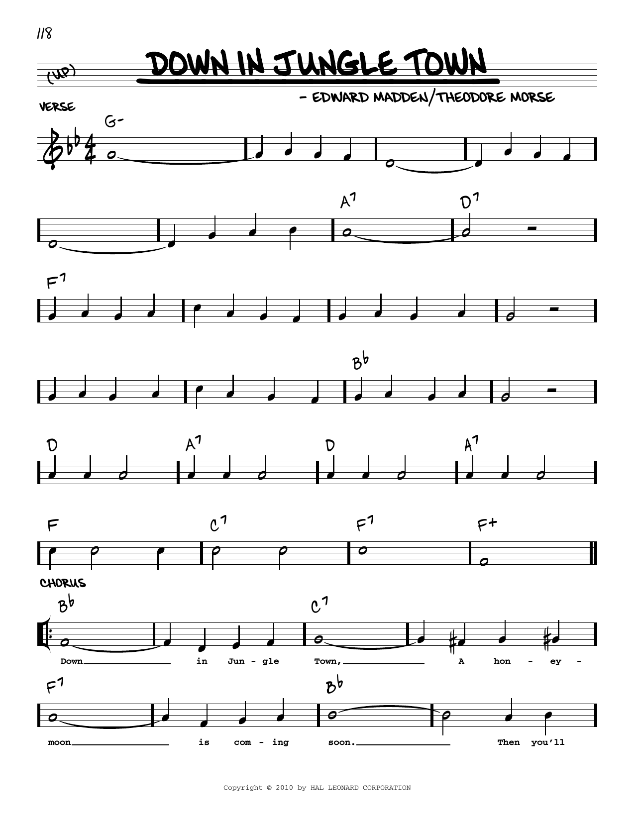 Product picture to: Down In Jungle Town (arr. Robert Rawlins)