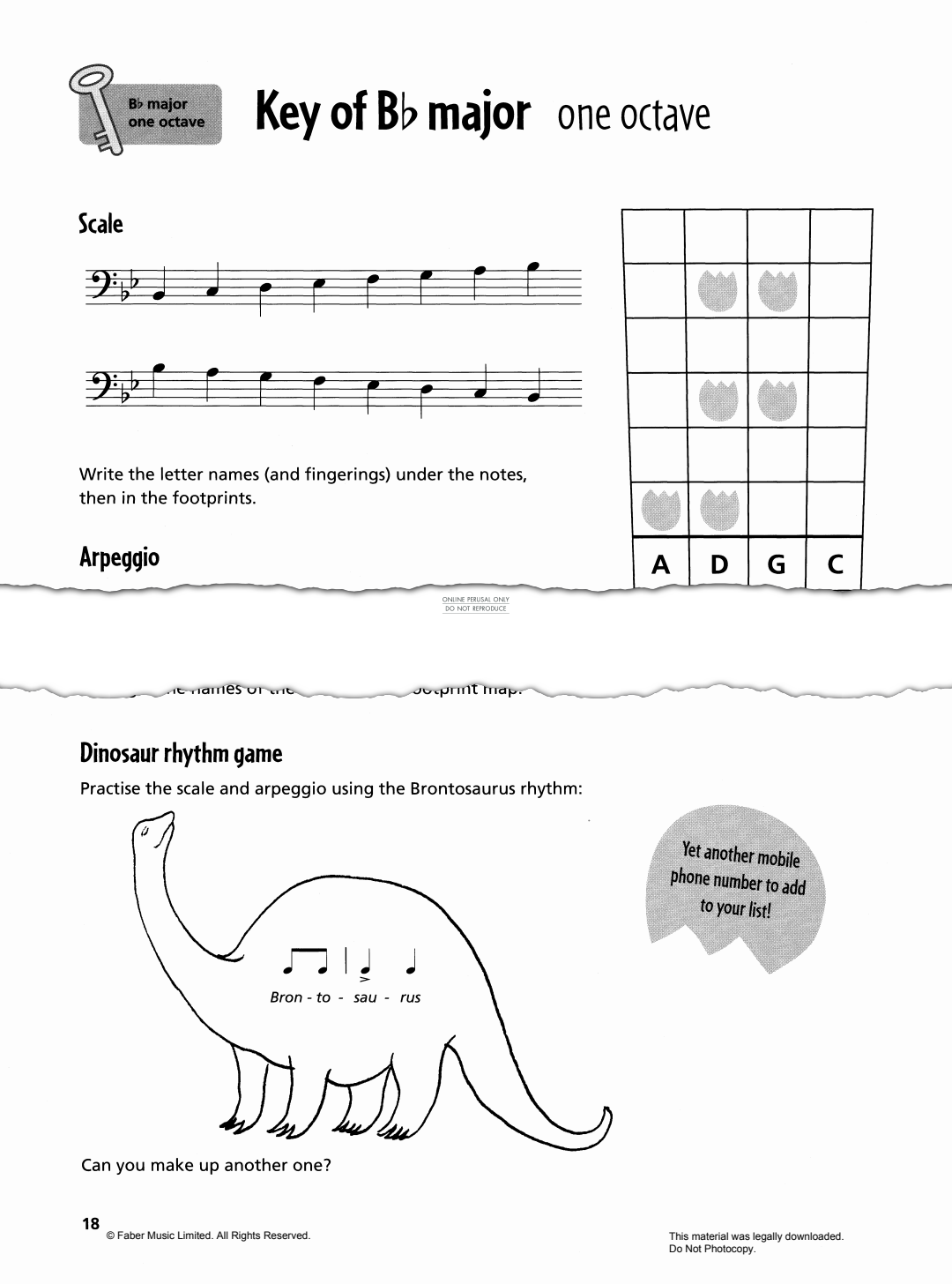 gallery: B Flat Major Scale/Blow The Wind Southerly, 