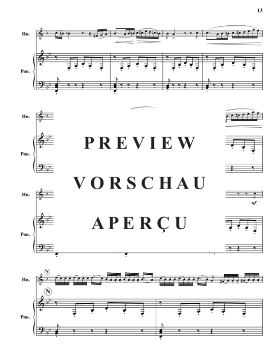 Produktgalerie: Seite 14 von 21 Phantasie und Variationen , , (Horn in F + Klavier)