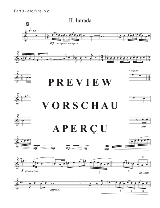 gallery: Prelude and Intrada , , (4 Flöten oder Ensemble)