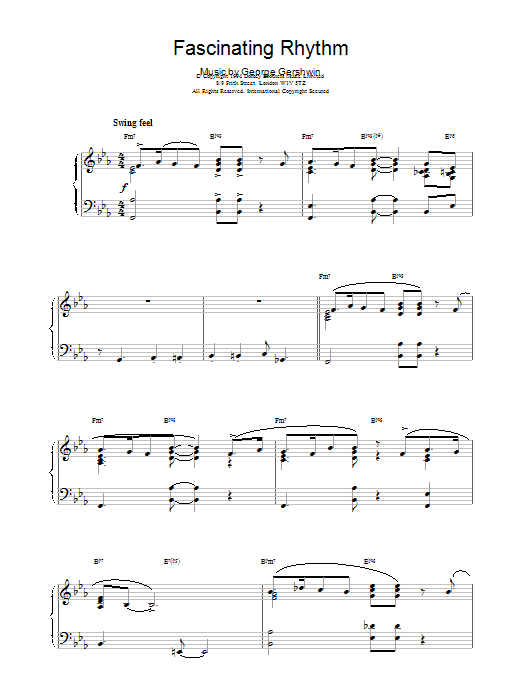 Product gallery: Page 1 of 1 Fascinating Rhythm, George Gershwin