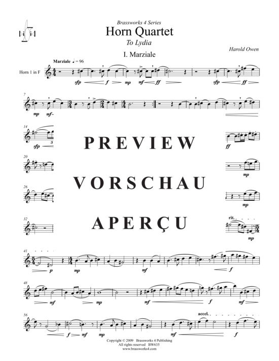 Produktgalerie: Seite 20 von 21 Horn Quartet, , 