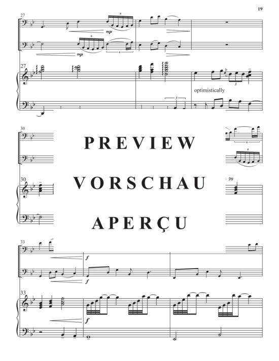 Product gallery: Page 21 of 21 Three Sketches , , (euphonium, tuba + piano)