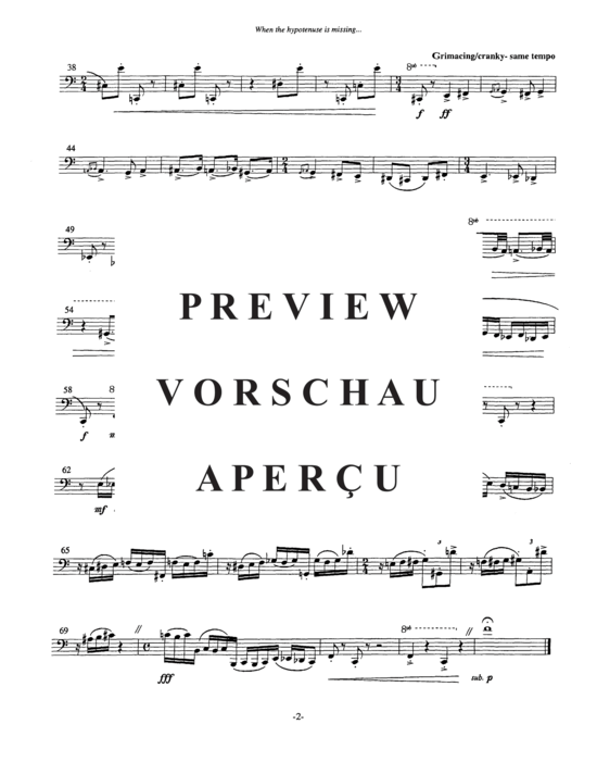 Product gallery: Page 7 of 7 Three Predicaments , , (Tuba Solo)