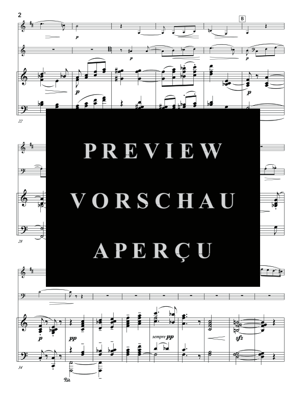 Produktgalerie: Seite 6 von 11 Four Pieces, , (Trio Klarinette, Fagott und Klavier)