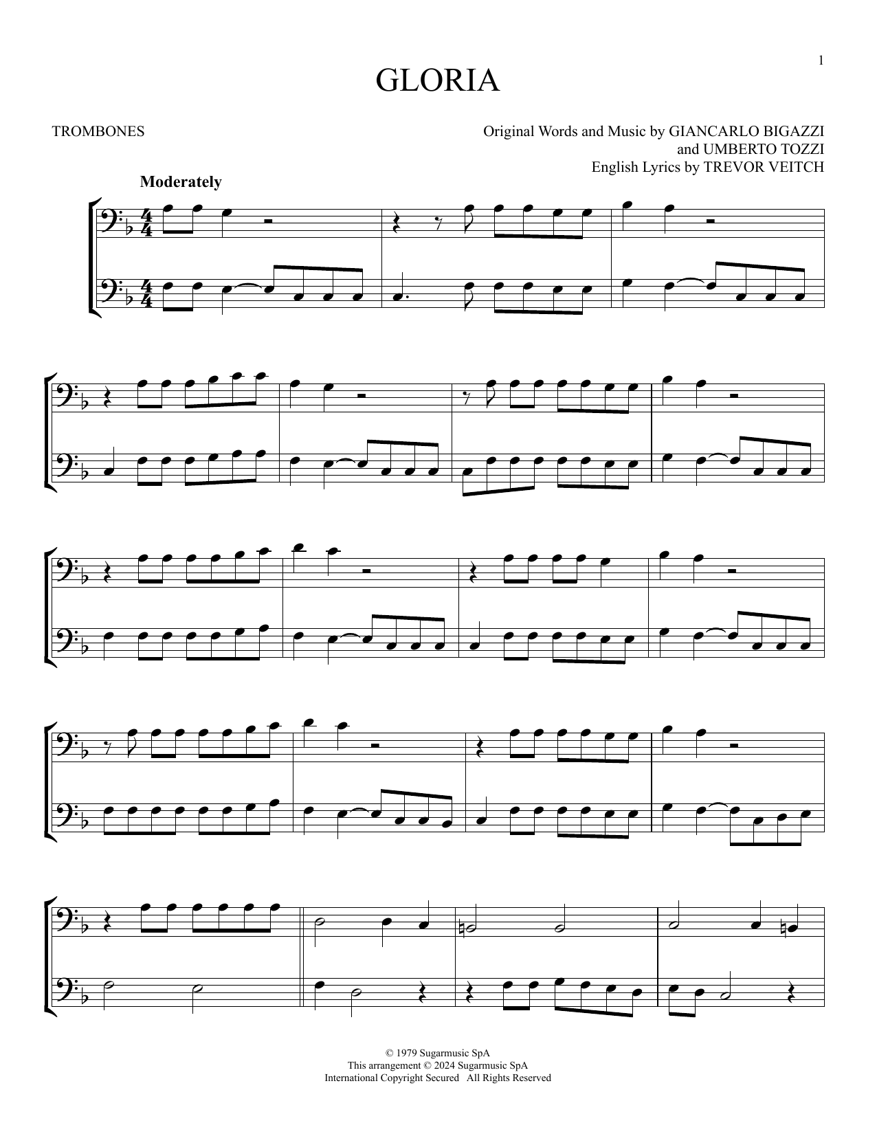 Product gallery: Page 1 of 1 Gloria, Laura Brannigan