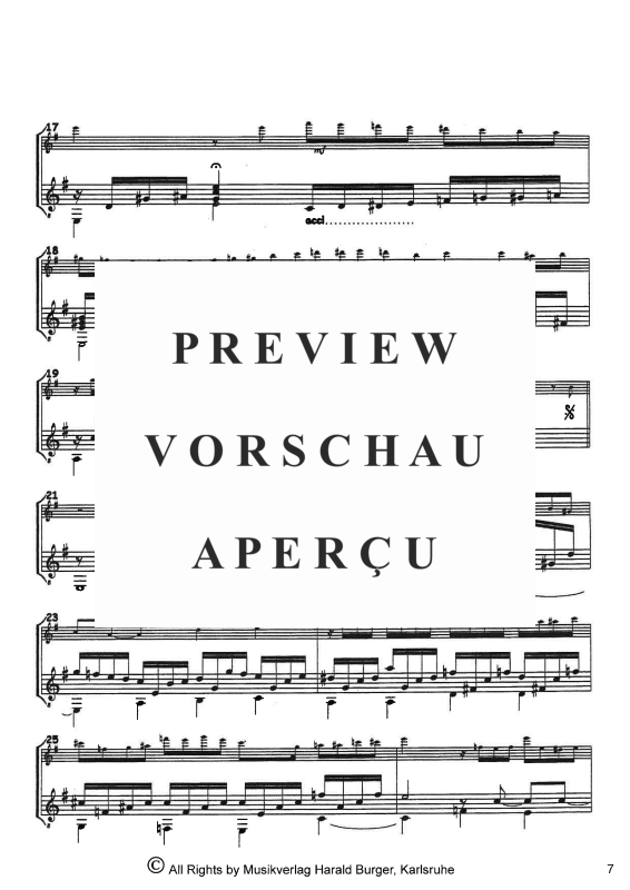 gallery: One Cry For Argentina - Suite für Melodieinstrument & Gitarre, , A-Klarinette und Gitarre - Partitur