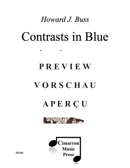 gallery: Contrasts in Blue , , (Oboe, Fagott und Klavier)
