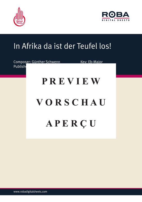 Produktgalerie: Seite 2 von 4 In Afrika da ist der Teufel los!, 	, Klavier und Gesang