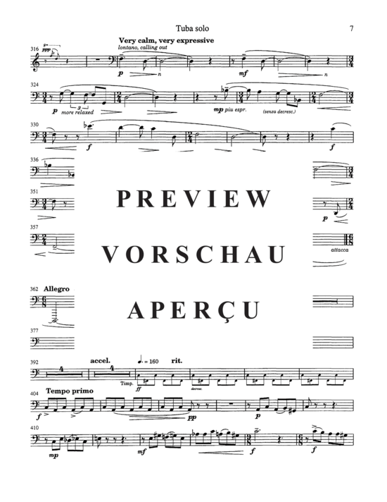 Produktgalerie: Seite 10 von 14 Concerto , , (Tuba Solo)