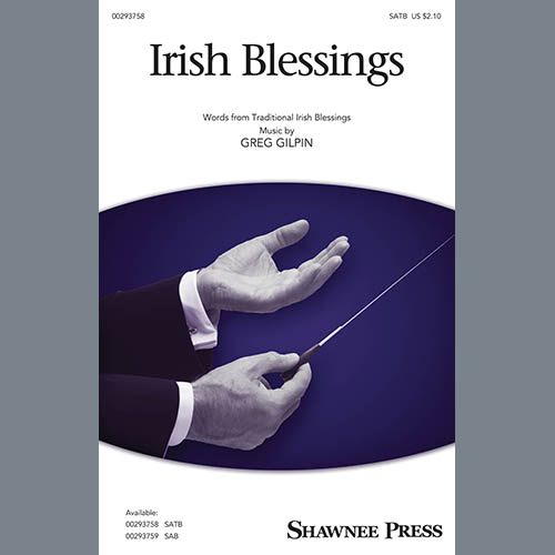 cover: Irish Blessings, Greg Gilpin, Chor