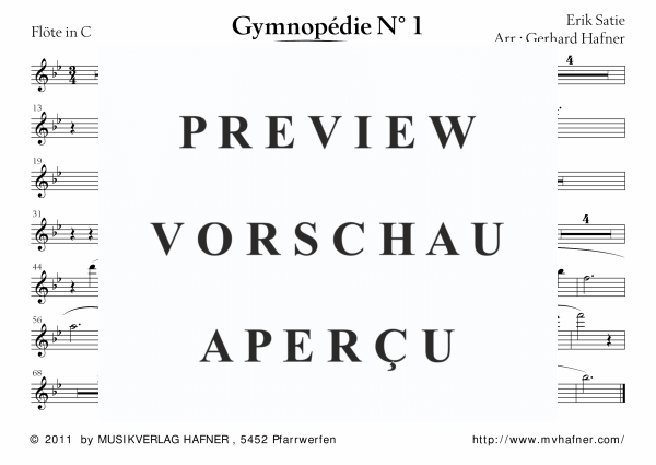gallery: Gymnopedie No. 1, , (Großes Blasorchester)