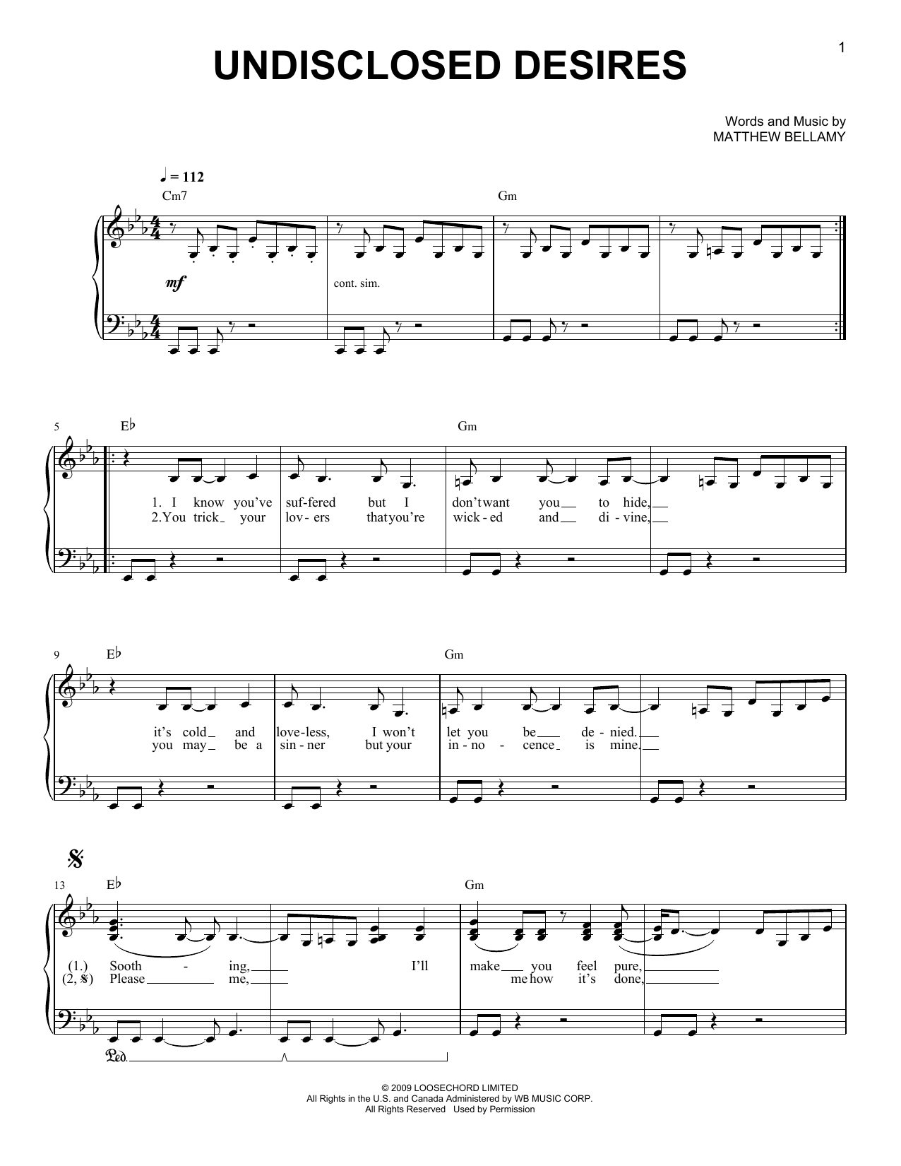 Produktbild zu:  Undisclosed Desires - Muse