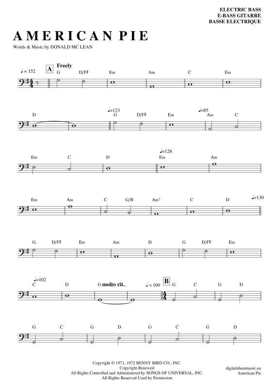 Product picture to: American Pie Don Mclean