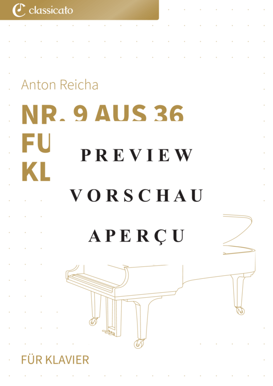 Produktgalerie: Seite 2 von 8 Nr. 9 aus 36 Fugen für Klavier op. 36 - Thème de Domenico Scarlatti , , Klavier Solo