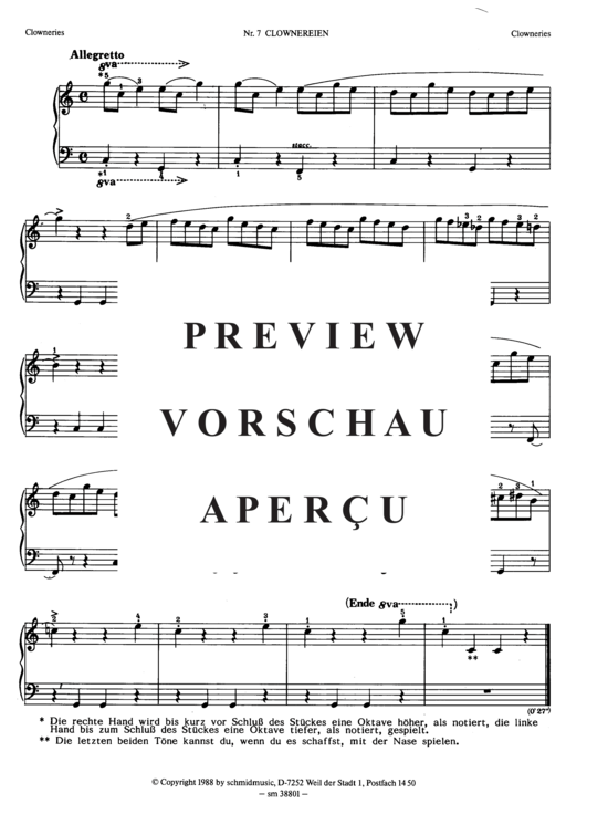 Product gallery: Page 11 of 15 Im Zirkus , , (Piano solo easy)