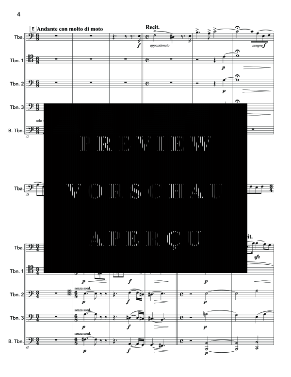 Produktgalerie: Seite 8 von 11 Ave Maria, , (Tuba Solo + Posaunen Ensemble)