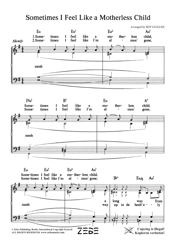 gallery: Sometimes I Feel, , Gemischter Chor