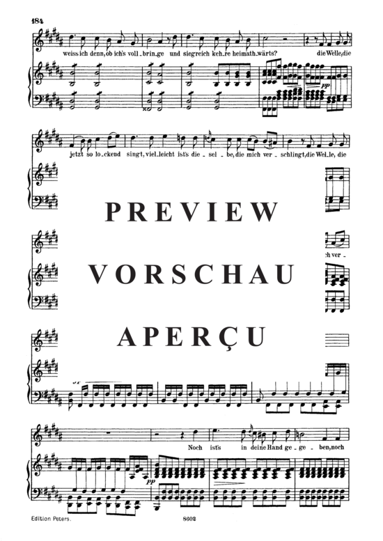 Product gallery: Page 5 of 13 Schiffers Scheidelied D.910, , Medium Voice and Piano