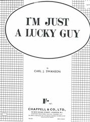 cover: I'm Just A Lucky Guy, Carl J Swanson, Gesang, Gitarre, Klavier