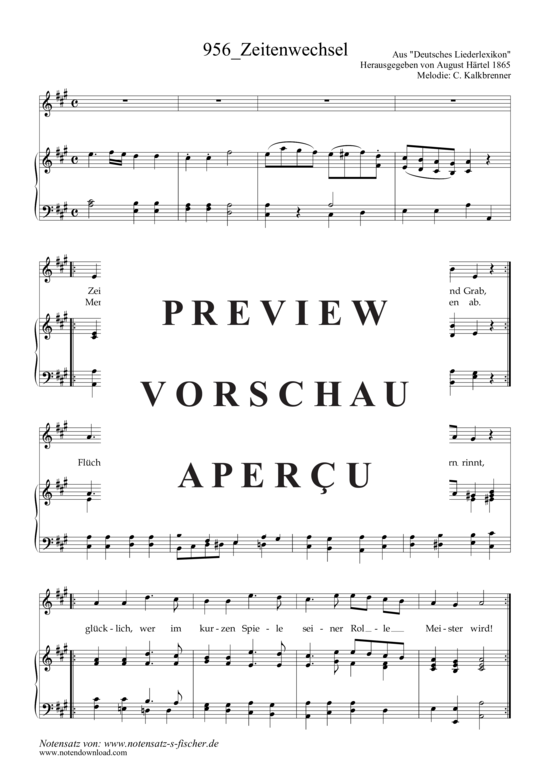 Product gallery: Page 2 of 3 Zeitenwechsel , , Piano and Voice