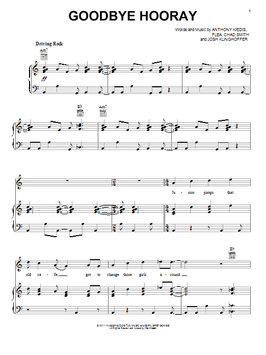 Produktbild zu: Goodbye Hooray