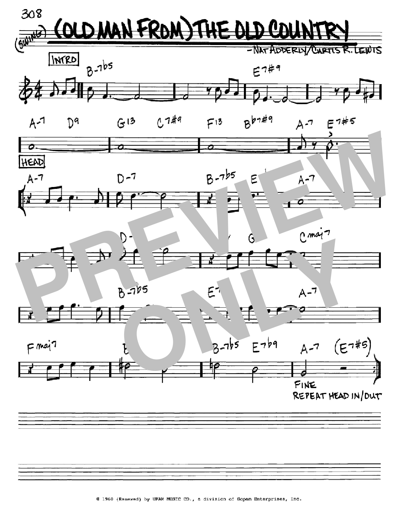 Produktbild zu: (Old Man From) The Old Country