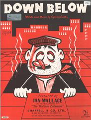 cover: Down Below, Ian Wallace, Gesang, Klavier
