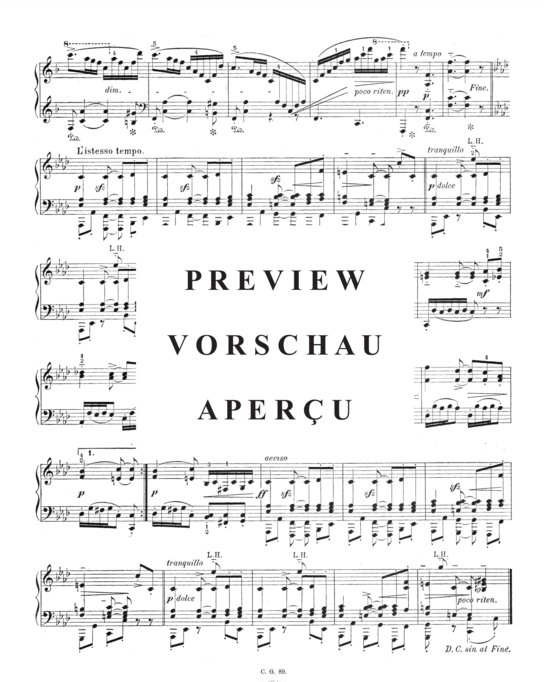 Product gallery: Page 3 of 3 Barcarole , , Piano Solo