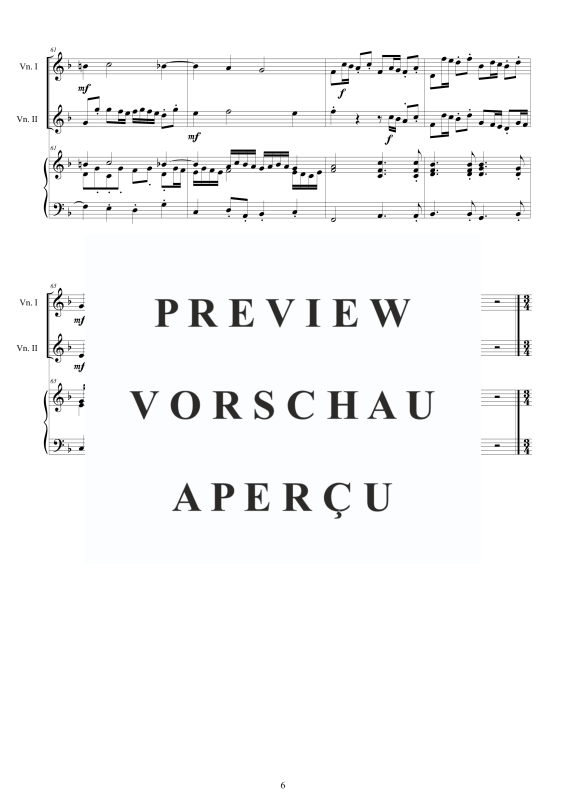 Produktgalerie: Seite 7 von 11 Trio Sonata No.2 in F-Dur Op.1, , 2 Viokinen und Cembalo