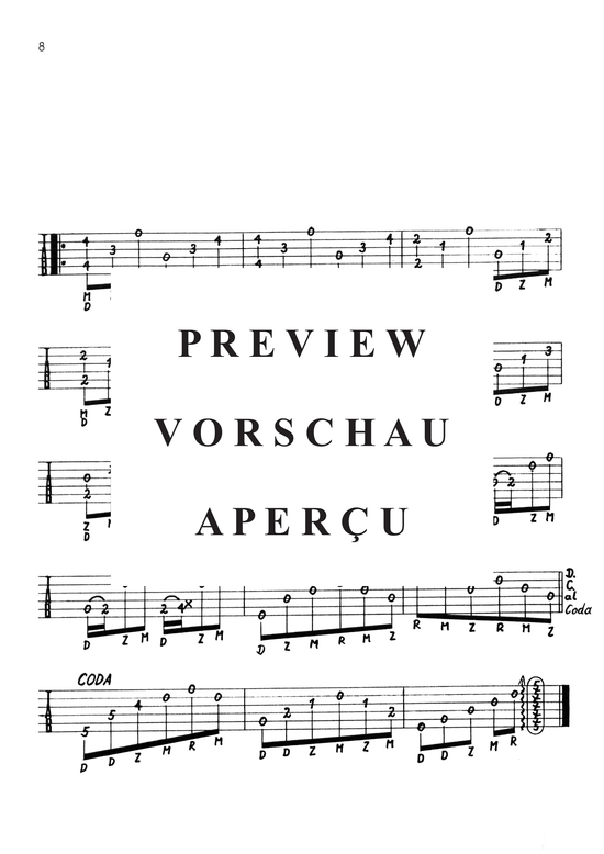 Product gallery: Page 9 of 21 Vic Abram - Instrumentalstücke für 6- und 12-saitige Gitarren, Abram, Vic, 