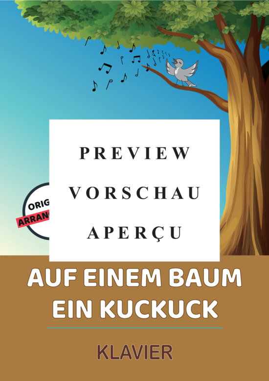 gallery: Auf einem Baum ein Kuckuck , , (Klavier Solo)