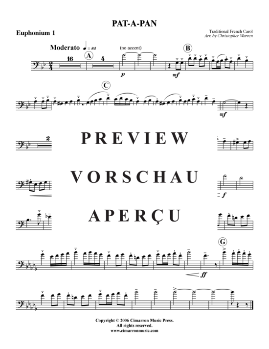 Product gallery: Page 5 of 11 Pat-a-Pan , , (Tuba Quartett: 2x Baritone, 2xTuba, opt. Percussion)
