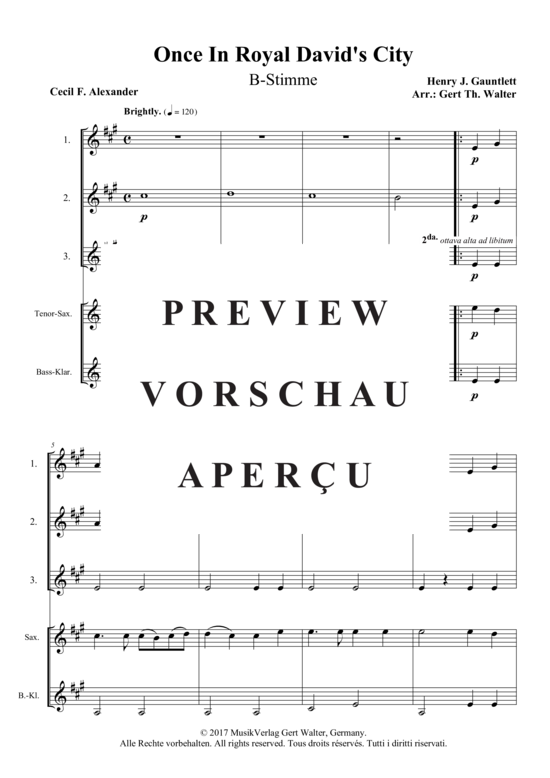 Produktgalerie: Seite 4 von 11 Once In Royal David´s City , , (flexibles Quintett)