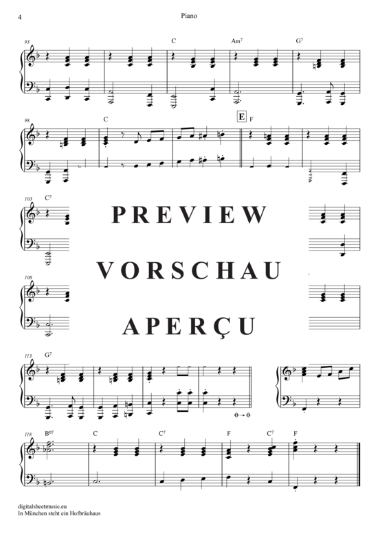 Product gallery: Page 19 of 19 In München steht ein Hofbräuhaus , Marianne und Michael, (clarinet trio + piano)