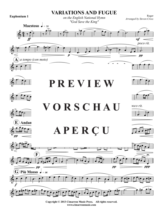 Product gallery: Page 10 of 19 Variations and Fugue , , (2x Baritone, 2x Tuba)