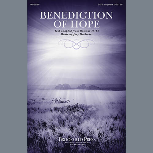 cover: Benediction Of Hope, Joey Hoelscher, Chor