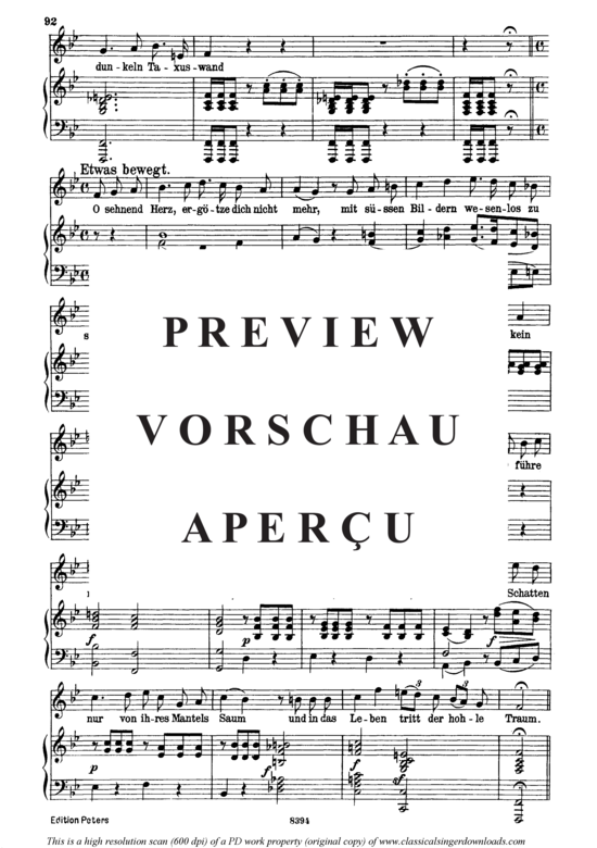 gallery: Die Erwartung D.159 , , (Gesang hoch + Klavier)