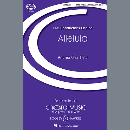 cover: Alleluia, Andrea Clearfield, Chor