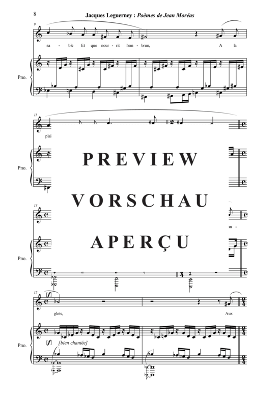 Product gallery: Page 13 of 18 Heureux qui, comme Ul-ysse , , (voice + piano)