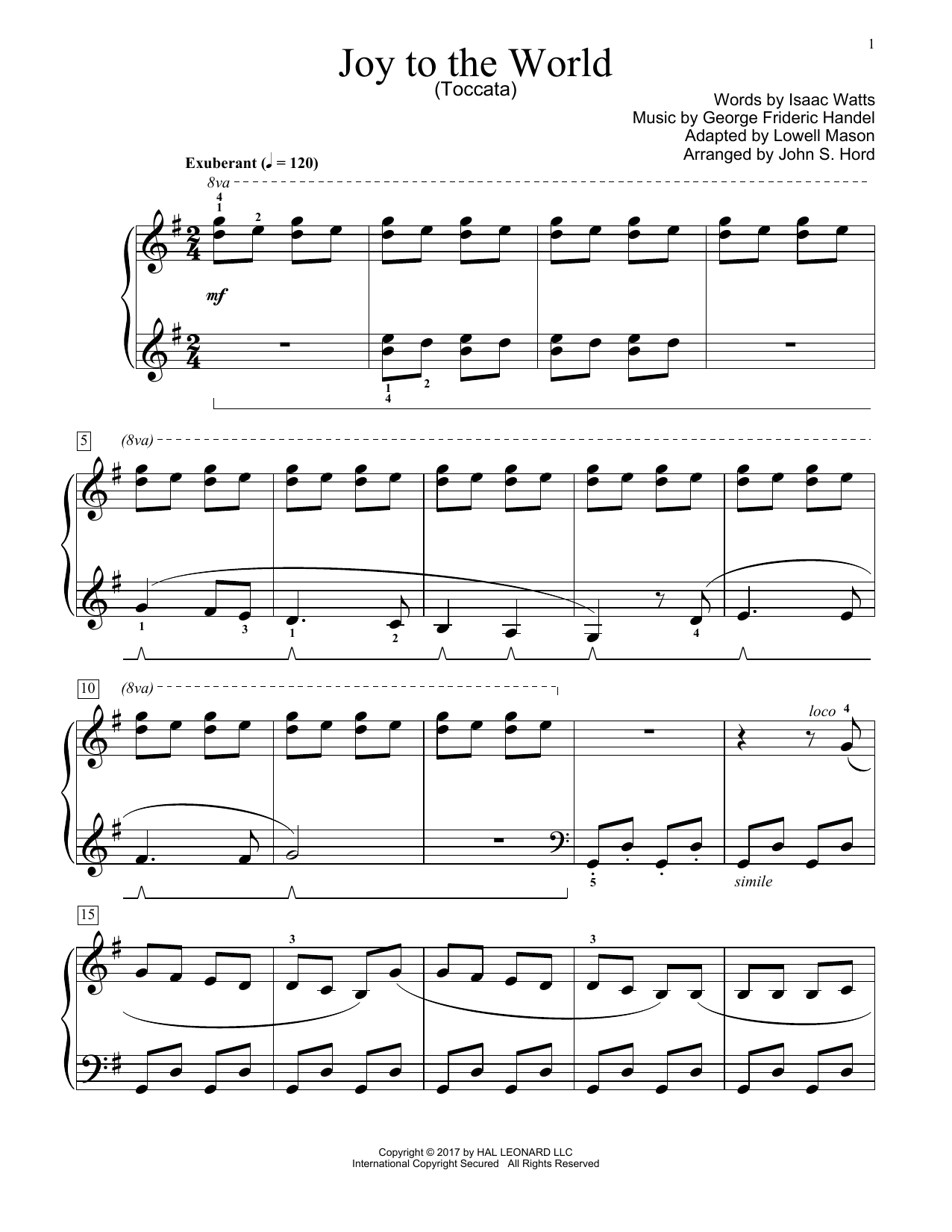 Produktbild zu: Joy To The World