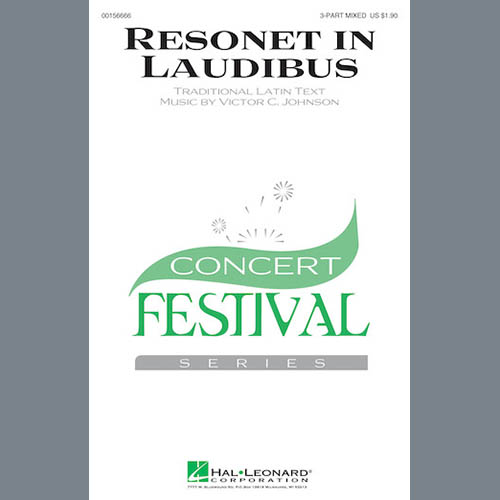 Produktbild zu: Resonet In Laudibus