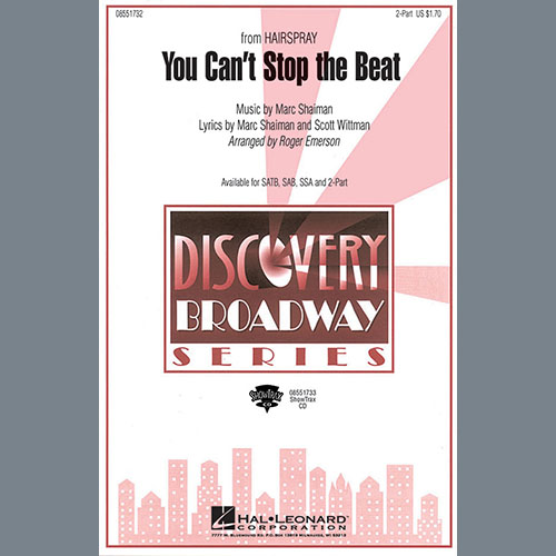 cover: You Can't Stop The Beat (from Hairspray) (arr. Roger Emerson), Marc Shaiman & Scott Wittman