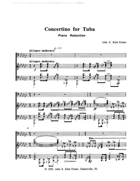 Produktbild zu: Concertino John Kitts-Turner