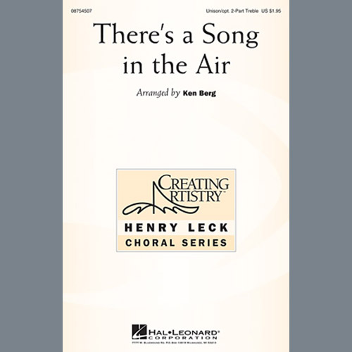 cover: There's A Song In The Air, Ken Berg