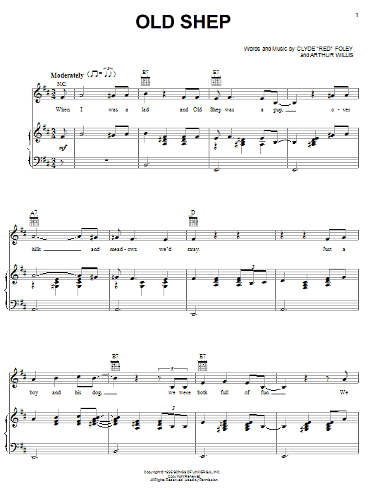 Product picture to:  Old Shep - Alabama