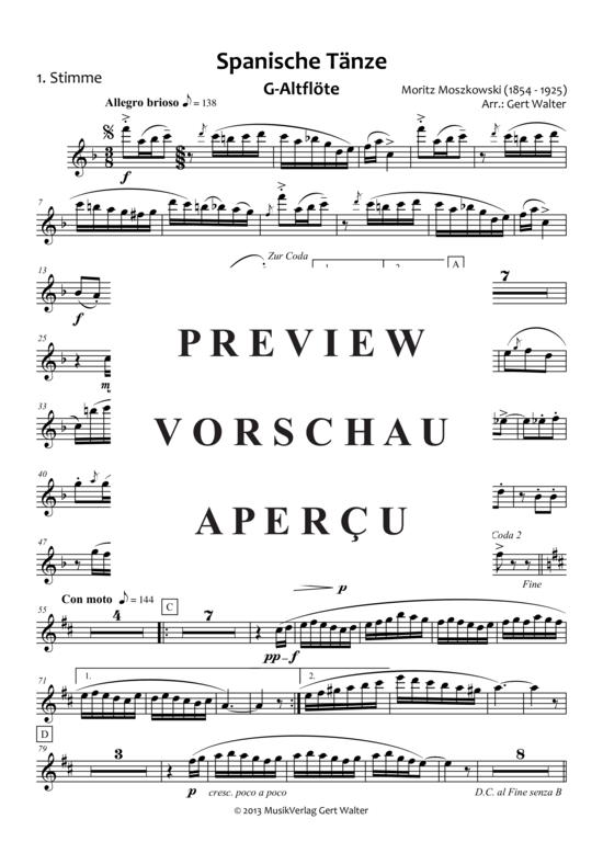 Produktgalerie: Seite 8 von 21 Spanische Tänze Opus 12 , , (Quintett flexible Besetzung)