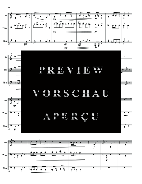 Produktgalerie: Seite 10 von 11 When the Mood Takes You, , (Blechbläser Trio)