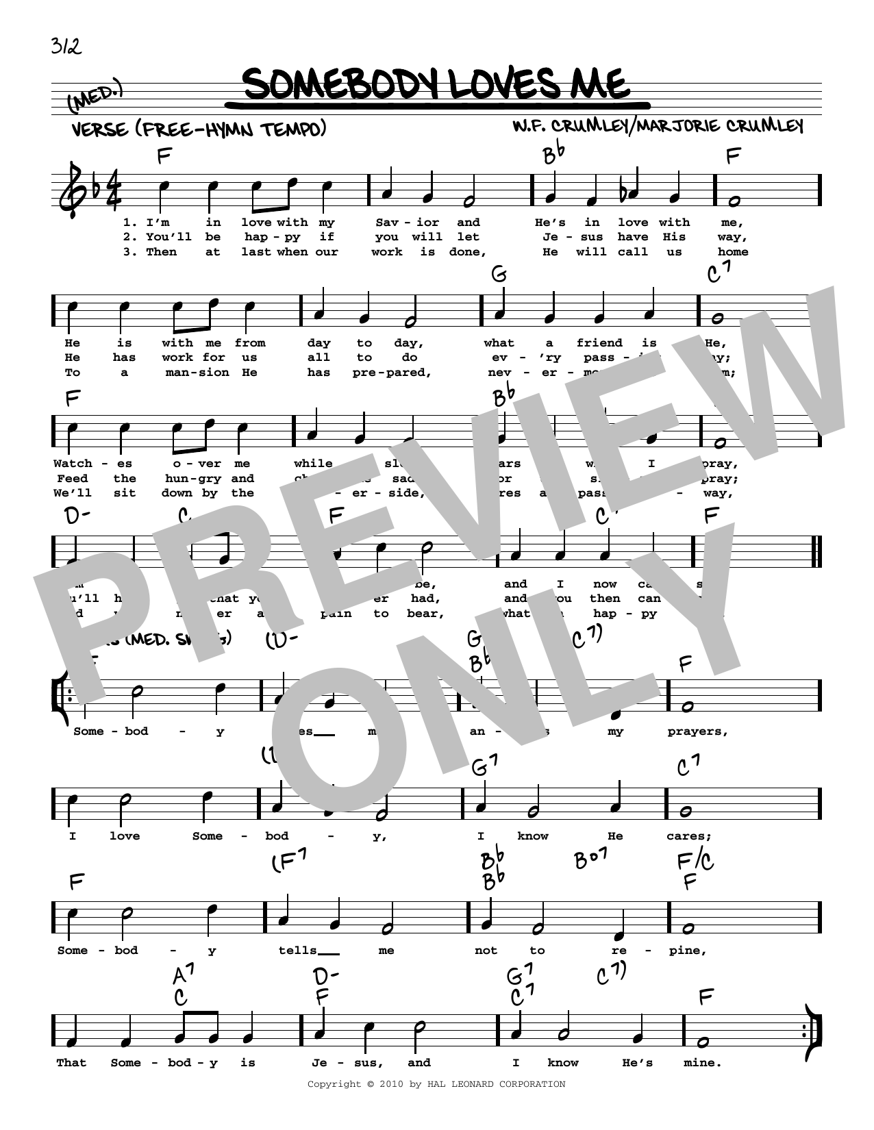 Produktbild zu: Somebody Loves Me (arr. Robert Rawlins)
