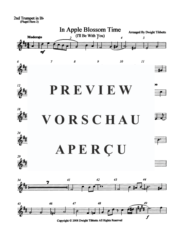 Produktgalerie: Seite 10 von 11 In Apple Blossom Time, , Blechbläser Quintett